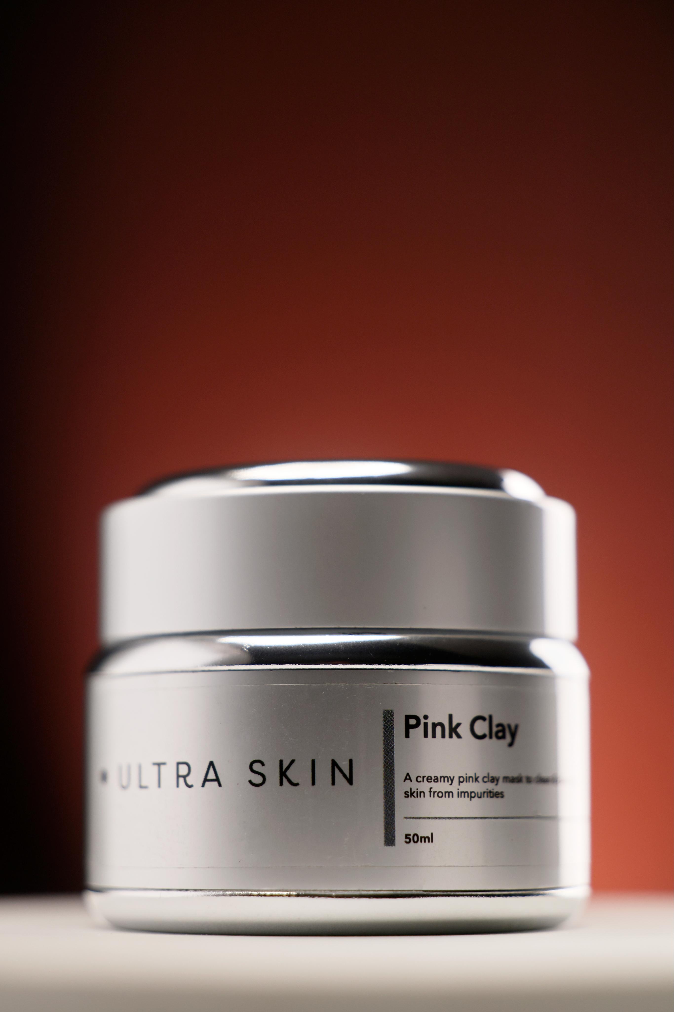 Pink clay
