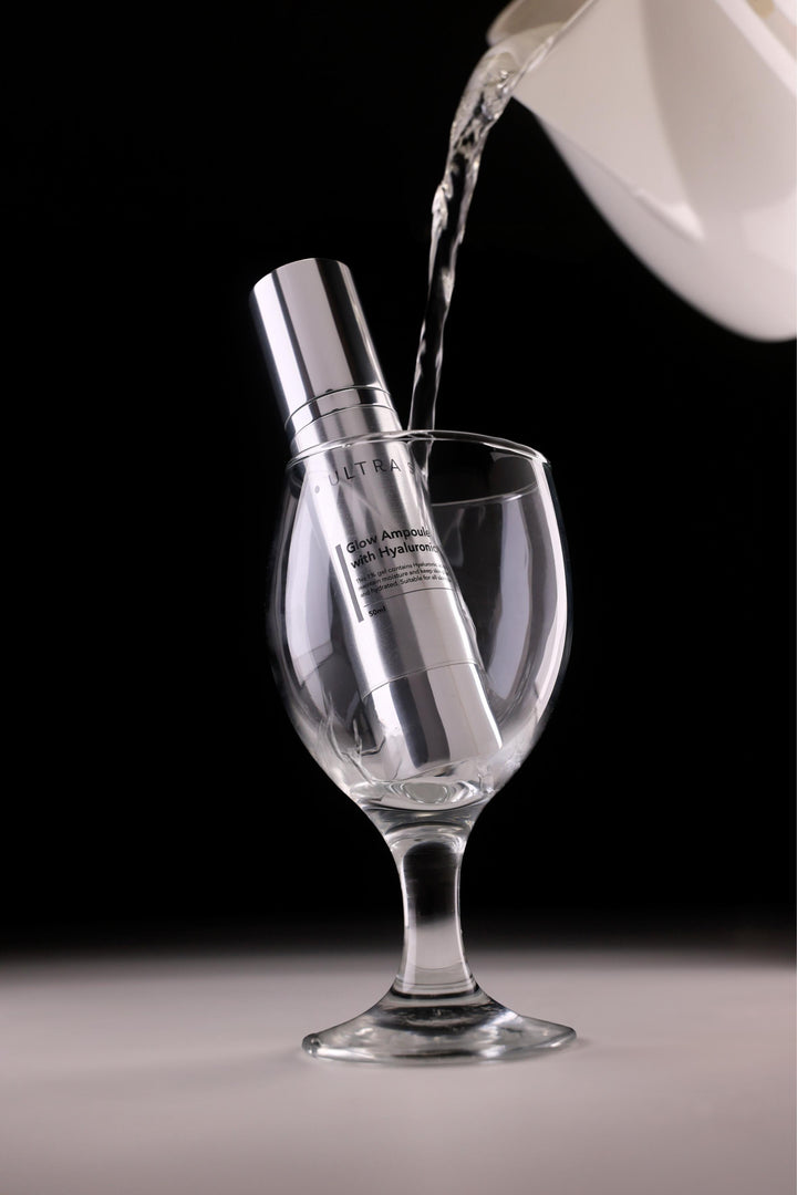 Glow ampoule with hyaluronic 1%