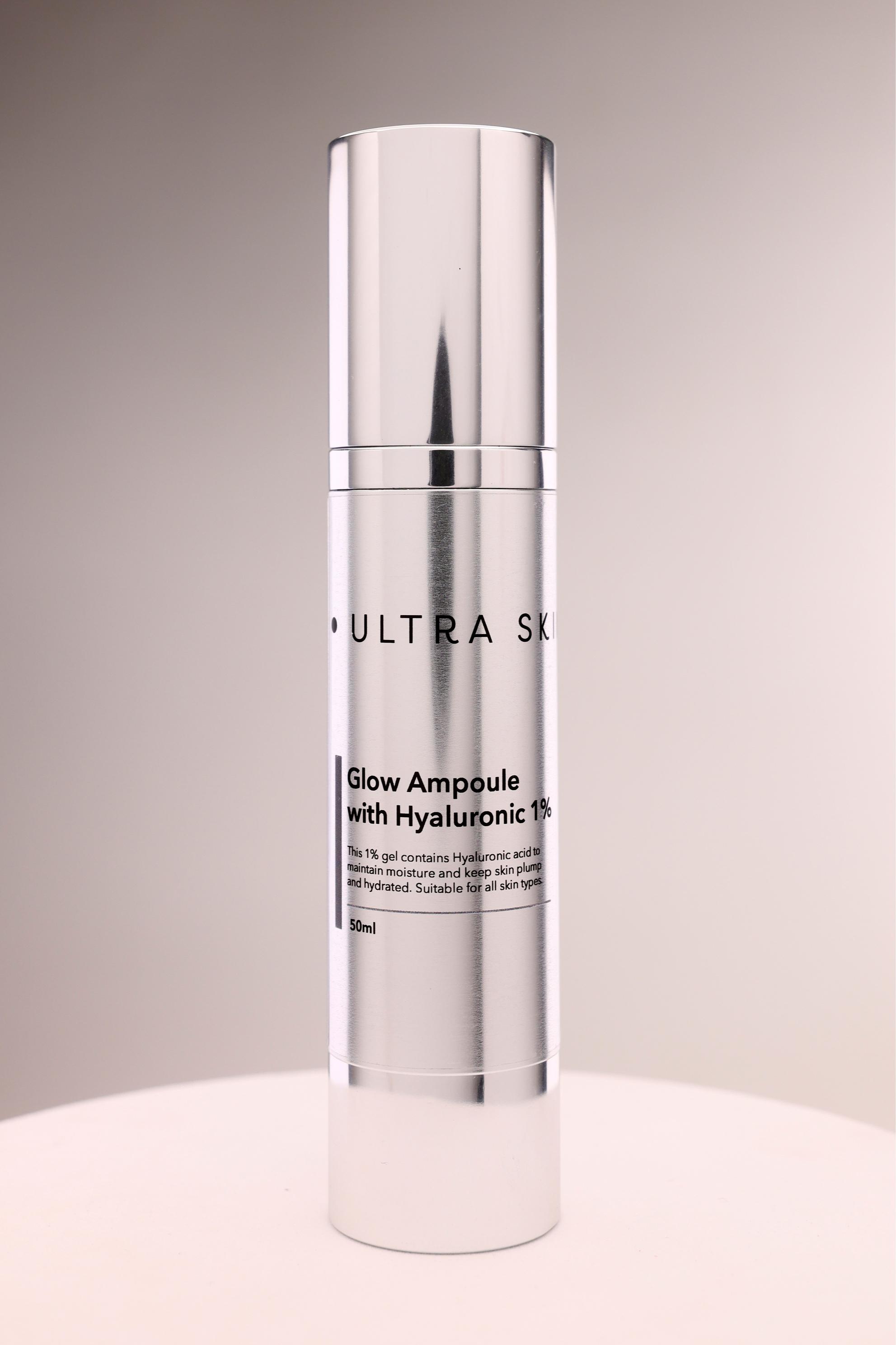 Glow ampoule with hyaluronic 1%