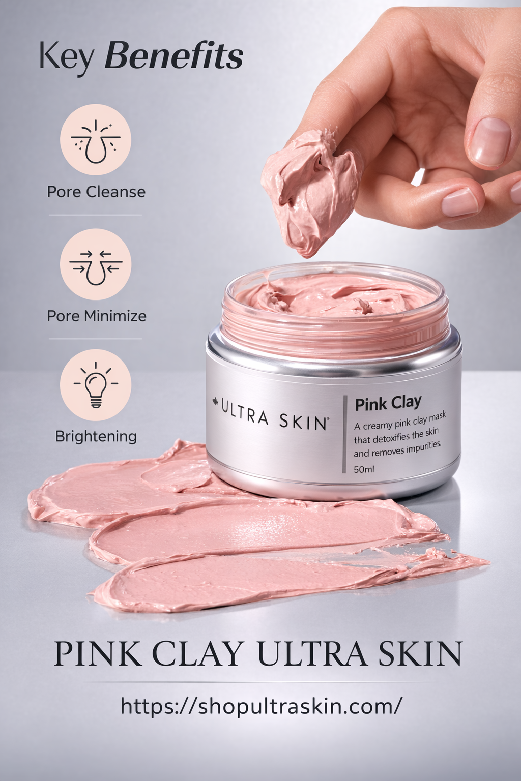 Pink clay