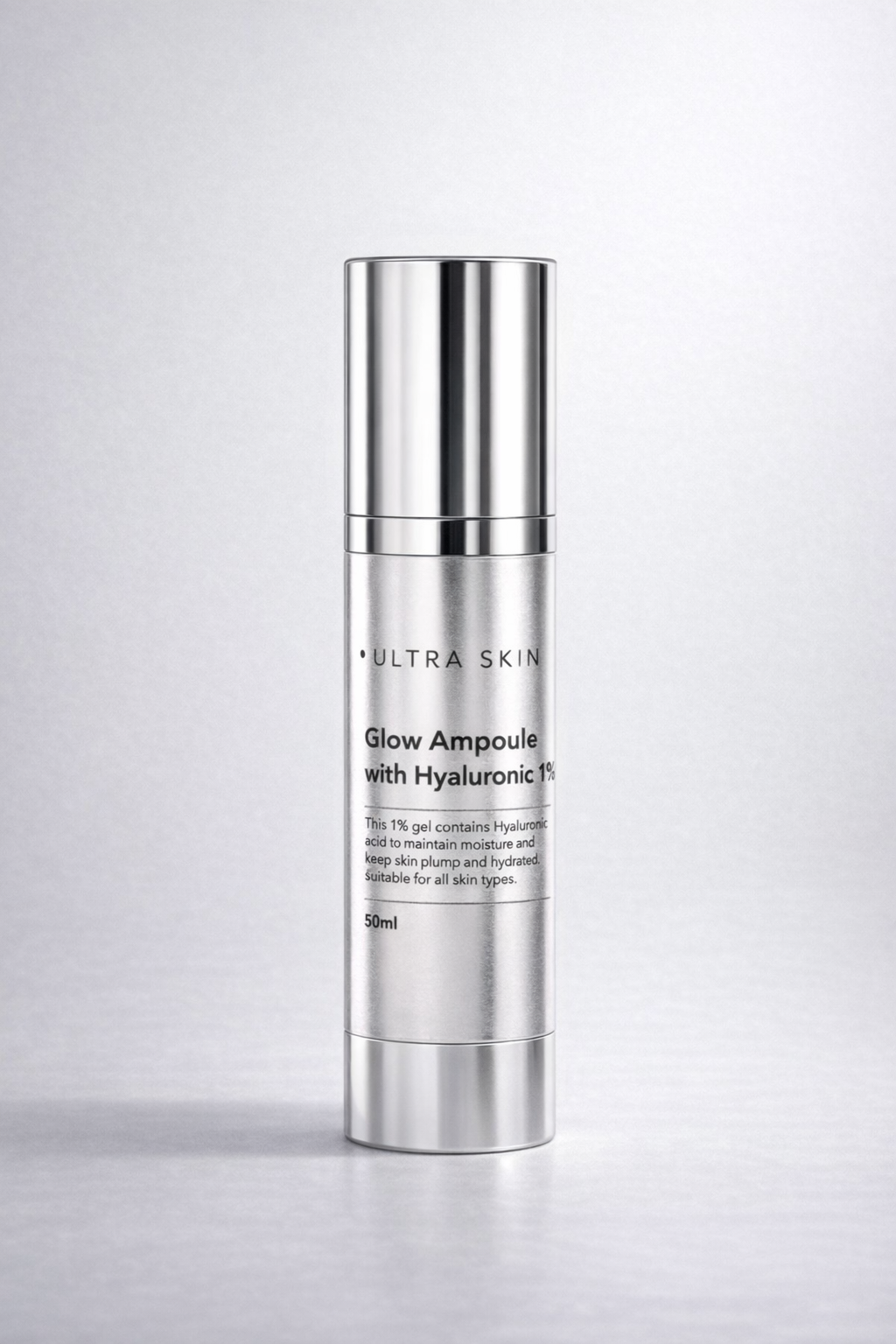 Glow ampoule with hyaluronic 1%
